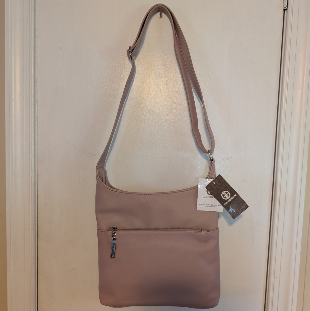 Giani Bernini Elegant Pink Shoulder Bag